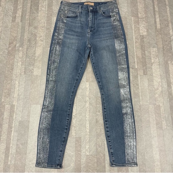 7 For All Mankind Le High Skinny Jeans Size: 29 - Picture 2 of 14